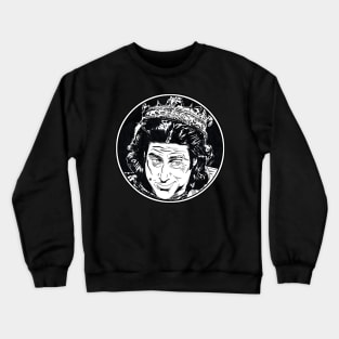 PRINCE JOHN - Robin Hood Men in Tights (Circle Black and White) Crewneck Sweatshirt